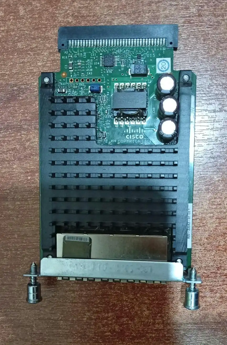 Tarjeta de Voz Cisco VIC3-4FXS/DID 4 Puertos RJ11 FXS/DID para Router ISR – Usada