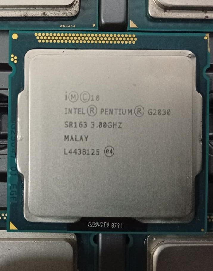 Procesador Intel Pentium G2030 (SR163) 3.00GHz LGA1155 Dual Core - USADO — imagen 1