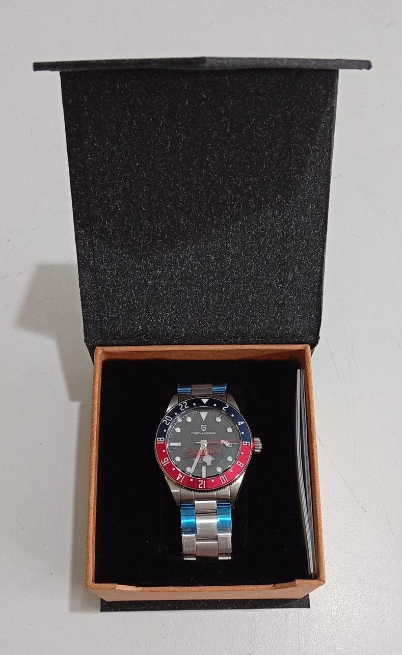 Reloj Automático Pagani Design PD-1706 GMT Sport Acero Inoxidable Cristal Zafiro 200M