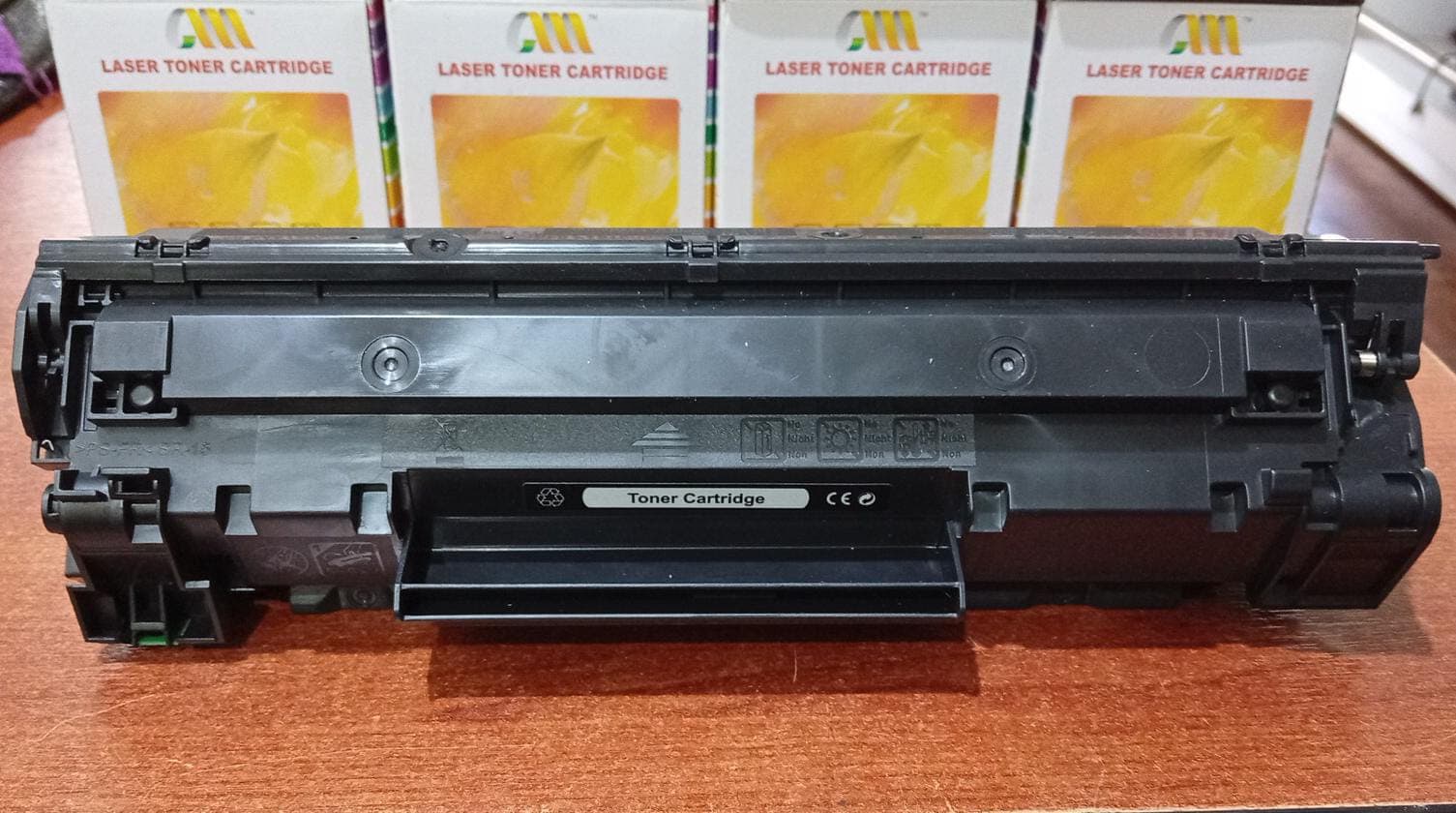 Tóner Compatible Universal HP CB435A CB436A CE278A CE285A Negro para LaserJet / Usado — imagen 2