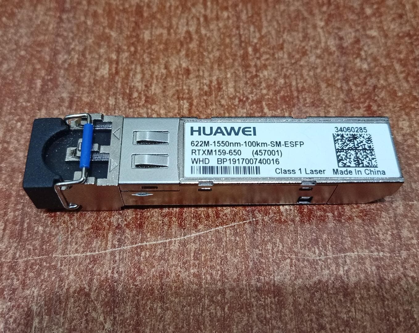 Transceptor Óptico Huawei 34060285 RTXM159-650 eSFP 622M 1550nm 100km SM LC / Seminuevo — imagen 1
