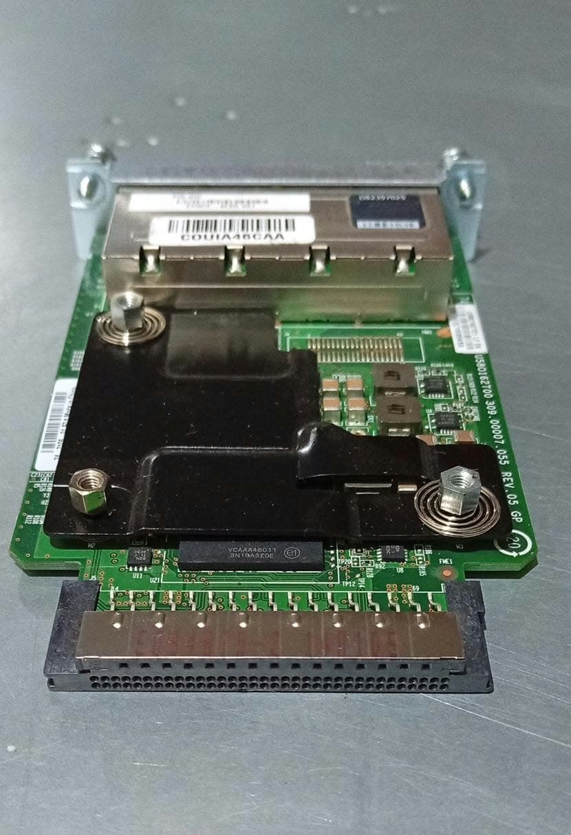 Tarjeta De Red Cisco Ehwic-4esg Switch Ethernet 4 Puertos RJ45 para Router ISR Gigabit / Usado — imagen 5