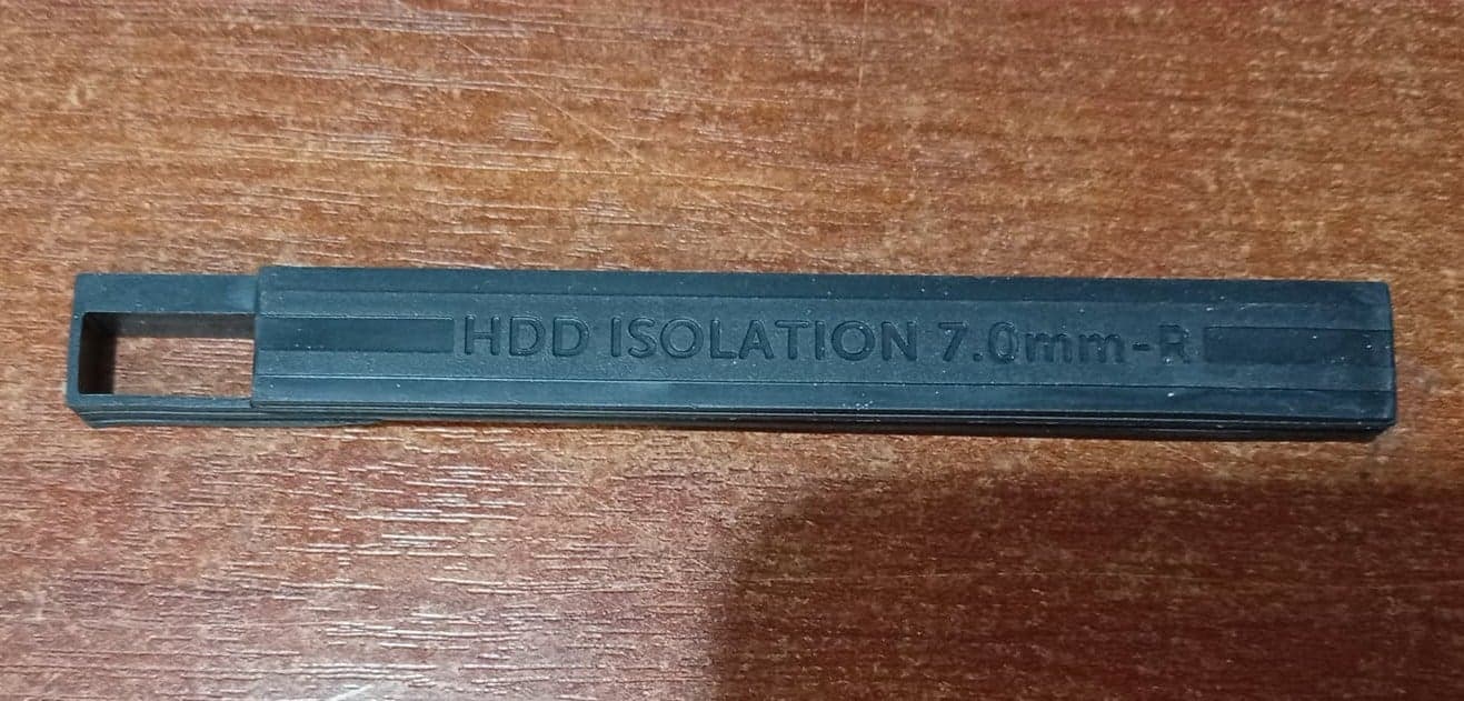 Guías Laterales HDD/SSD 2.5" 7mm L y R Originales para Laptop / Seminuevas con Adhesivos intactos — imagen 2