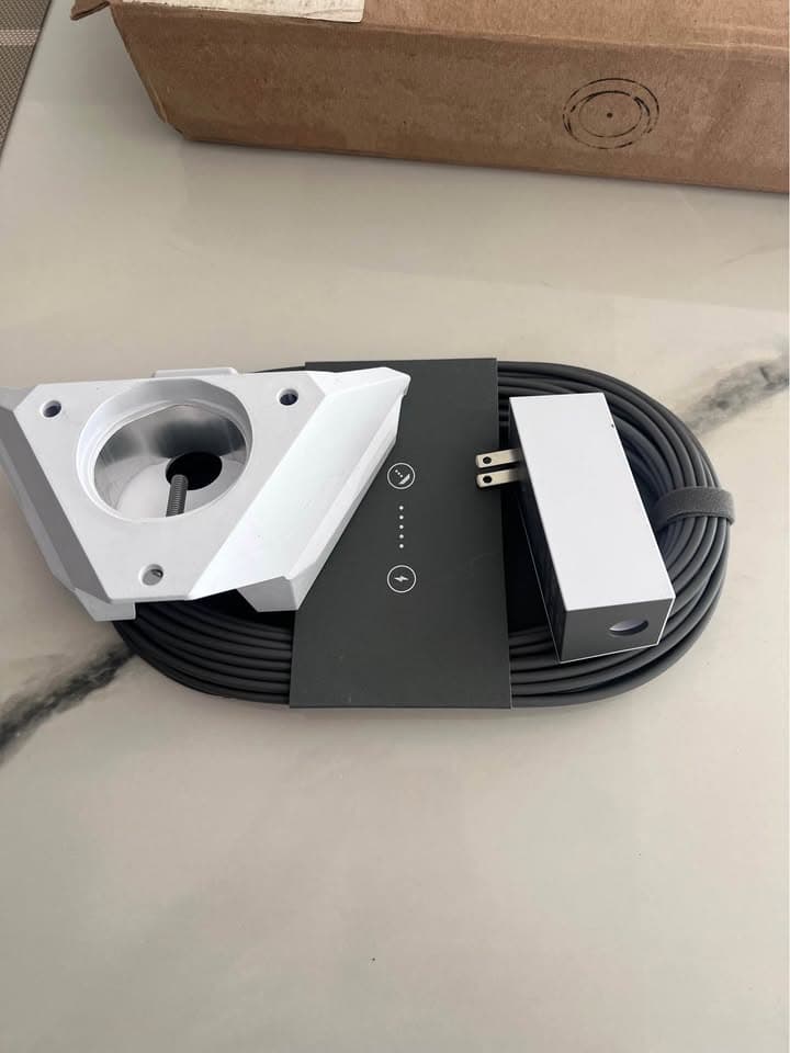 Kit Repuestos Originales Starlink Mini: Fuente + Cable DC 15m + Base | Original — imagen 2