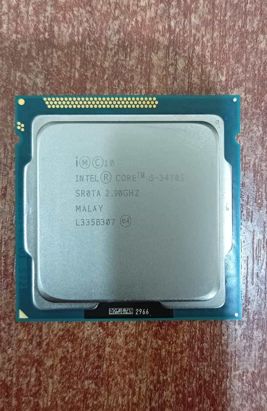 Procesador Intel Core i5-3470S 2.90GHz Turbo 3.60GHz 4 Núcleos LGA1155 / Usado