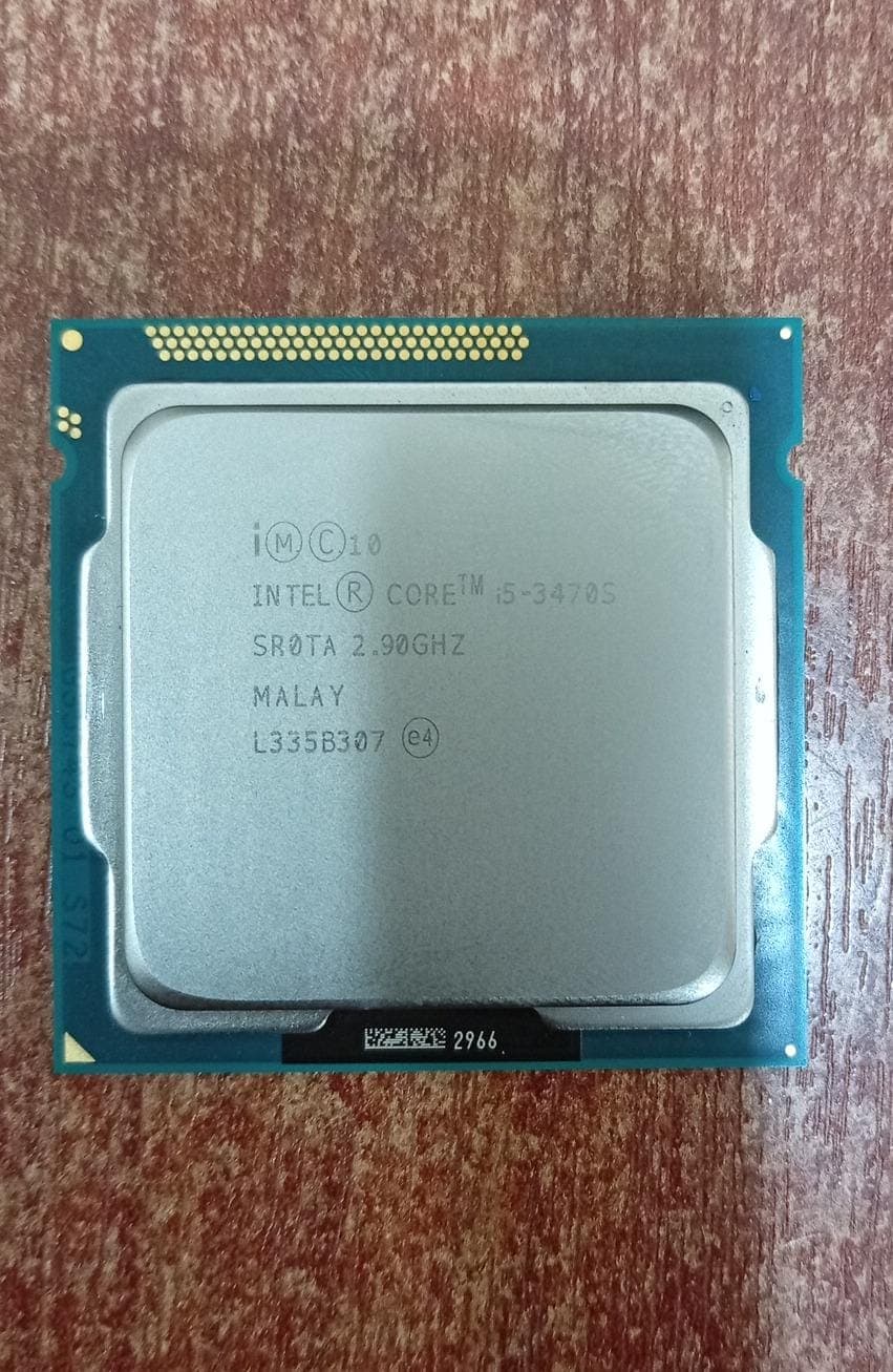 Procesador Intel Core i5-3470S 2.90GHz Turbo 3.60GHz 4 Núcleos LGA1155 / Usado