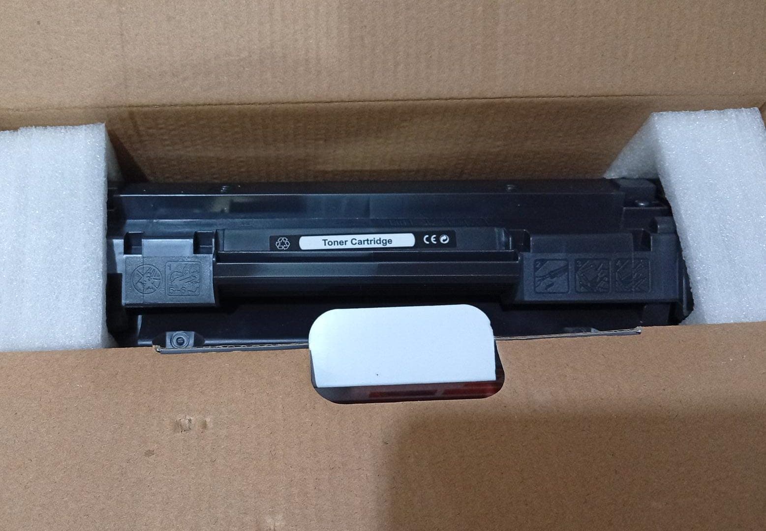 Tóner Compatible Universal HP CB435A CB436A CE278A CE285A Negro para LaserJet / Usado — imagen 3