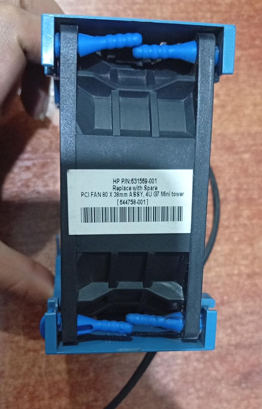 Ventilador Delta / HP ProLiant ML110 G7 631569-001 PFB0812GHE 80x38mm 12V 1816b09r USADO — imagen 4