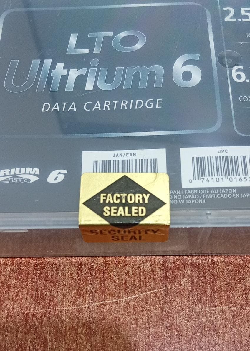 Fujifilm LTO Ultrium 6 Data Cartridge 2.5TB / 6.25TB (16310732) - Nuevo Sellado — imagen 3
