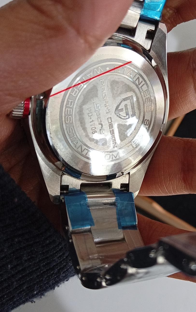 Reloj Automático Pagani Design PD-1706 GMT Sport Acero Inoxidable Cristal Zafiro 200M — imagen 5