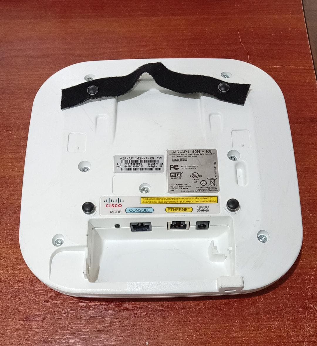 ACCESS POINT CISCO AIR-AP1142N-A-K9 AIRONET 1142N DUAL BAND 802.11N POE — imagen 2