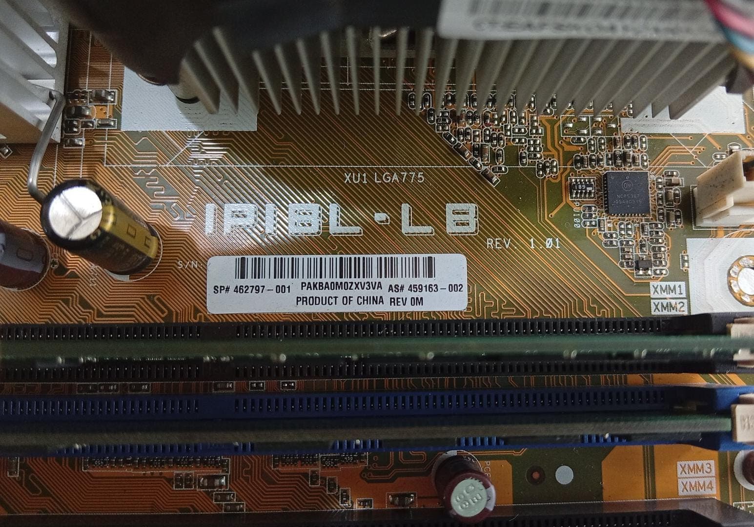 Placa madre HP IPIBL-LB + Intel Core 2 Duo E7500 2.93 GHz + 4GB RAM DDR2 + Cooler – Usada — imagen 4