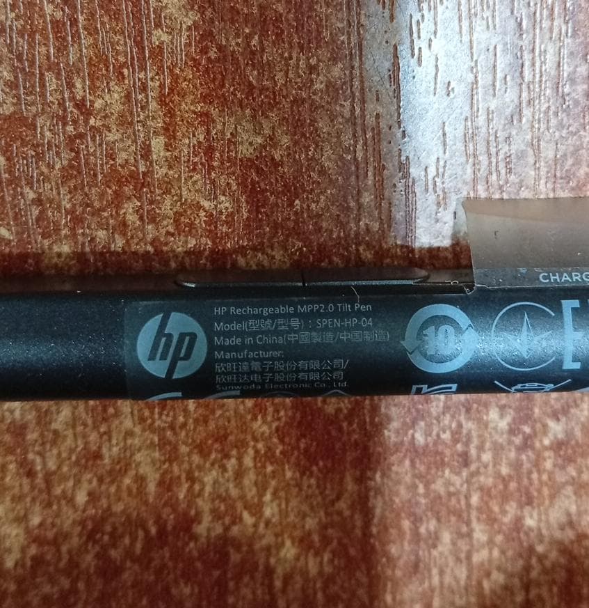Lápiz Óptico Activo HP Recargable MPP 2.0 Tilt Pen SPEN-HP-04 Seminuevo USB-C — imagen 3