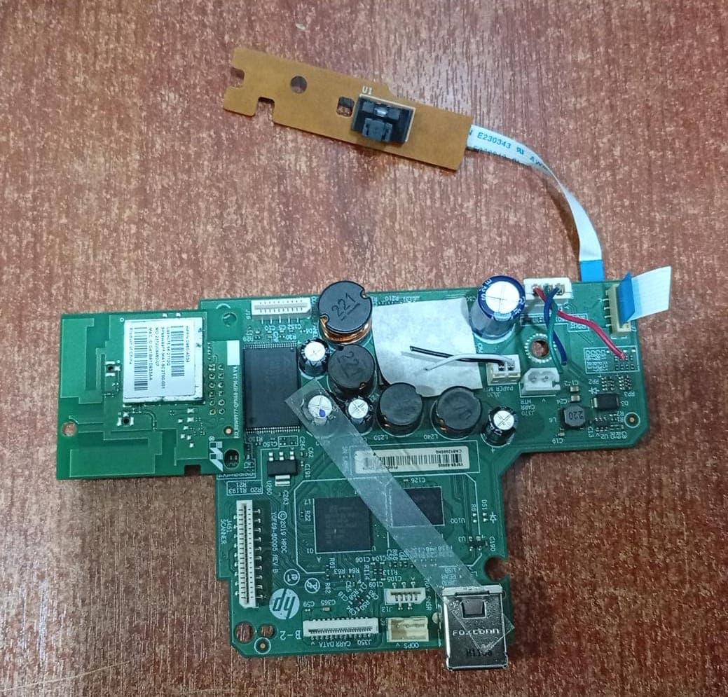 Placa Lógica de impresora HP Y0F69-60005 con Módulo WiFi VCVRA-1712 HPPN 0960-4034 / Usada — imagen 4