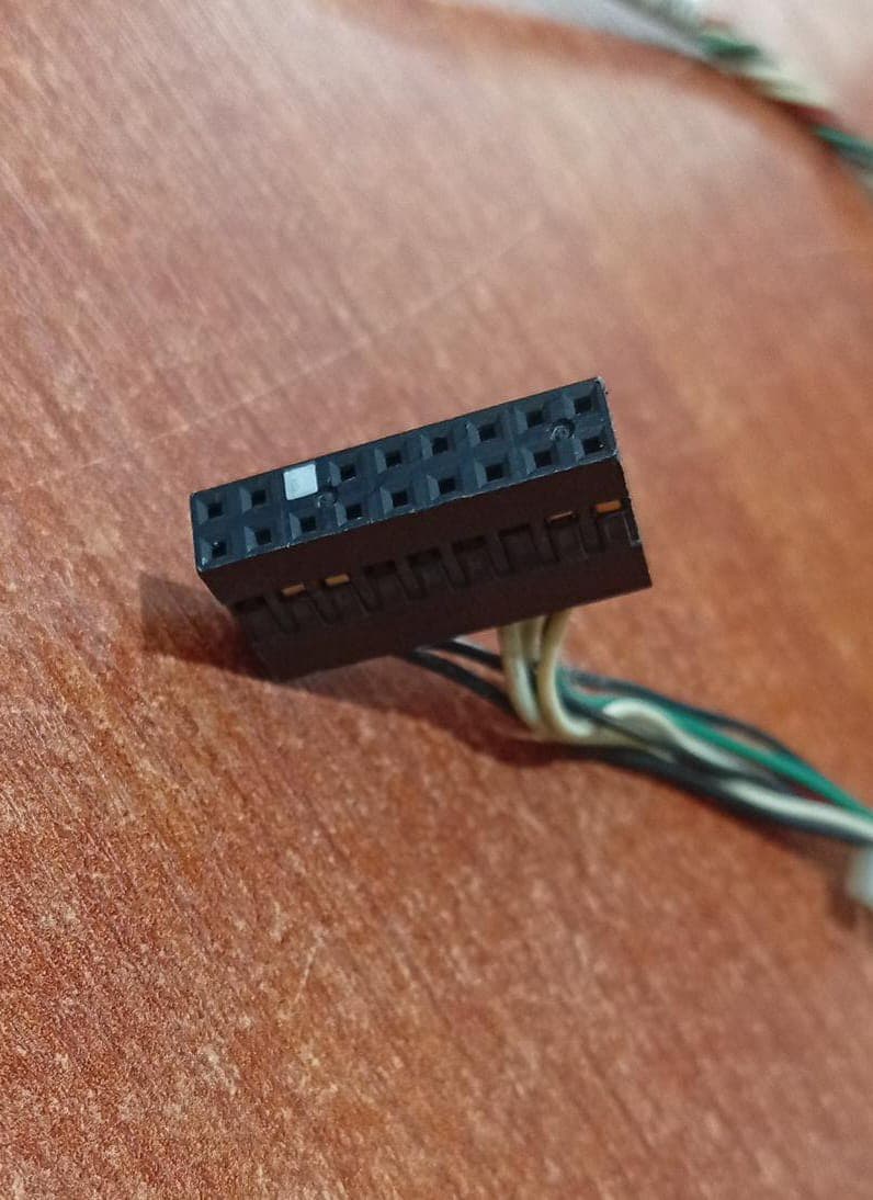 Cable Panel Frontal HP 4N949-01 Original Power Switch + LEDs HP Compaq dc5800 / HP ProLiant - Usado — imagen 3
