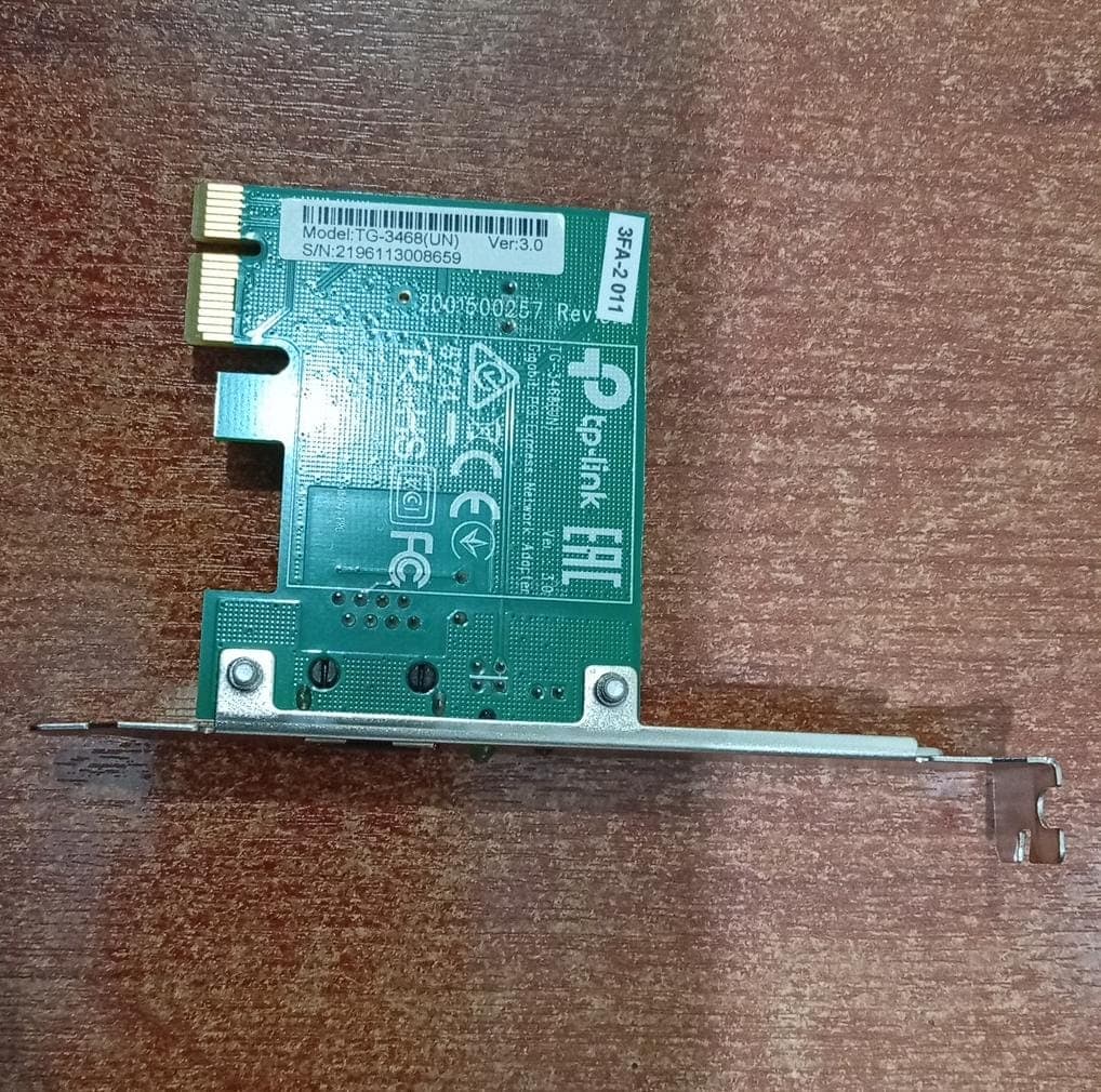 Tarjeta de Red PCI Express TP-Link TG-3468 Gigabit Ethernet 10/100/1000 Mbps RJ45 / Seminuevo — imagen 2