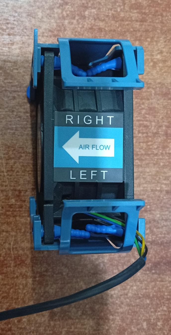 Ventilador Delta / HP ProLiant ML110 G7 631569-001 PFB0812GHE 80x38mm 12V 1816b09r USADO — imagen 3