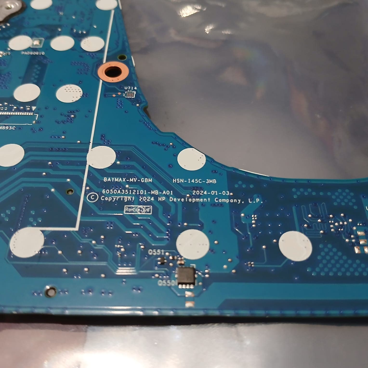Motherboard HP EliteBook 840 G11 | Intel Core Ultra 7 165U (6050A3512101) | Seminueva Original — imagen 2