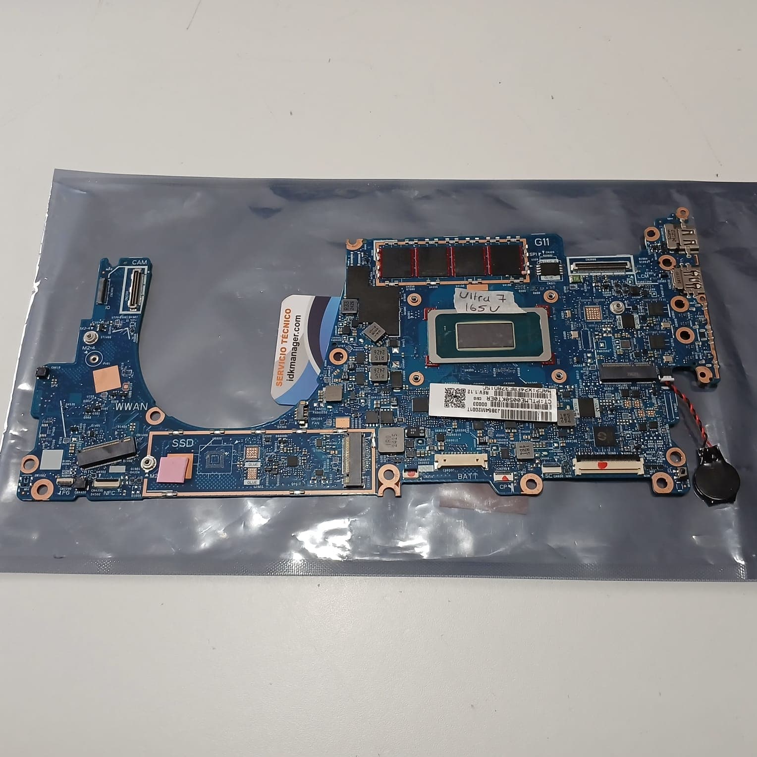 Motherboard HP EliteBook 840 G11 | Intel Core Ultra 7 165U (6050A3512101) | Seminueva Original — imagen 5