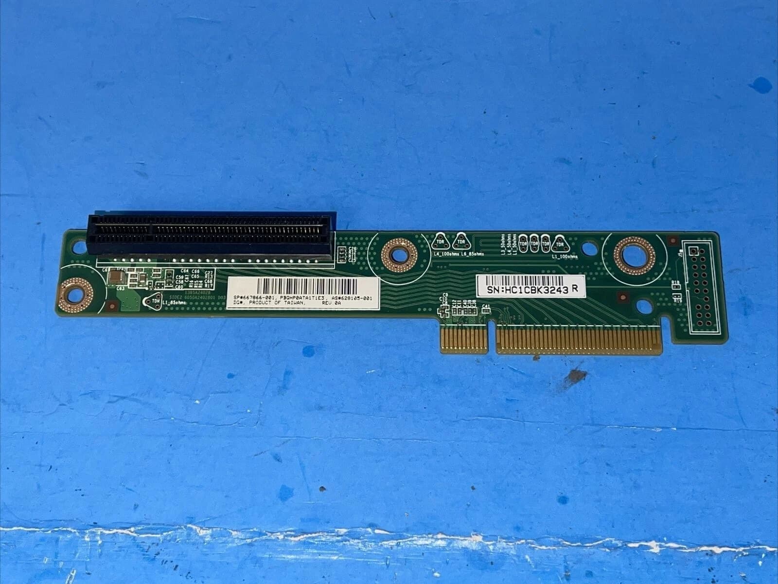 Tarjeta Riser PCIe x8 x16 HP ProLiant DL360p Gen8 667866-001 628105-001 NUEVO