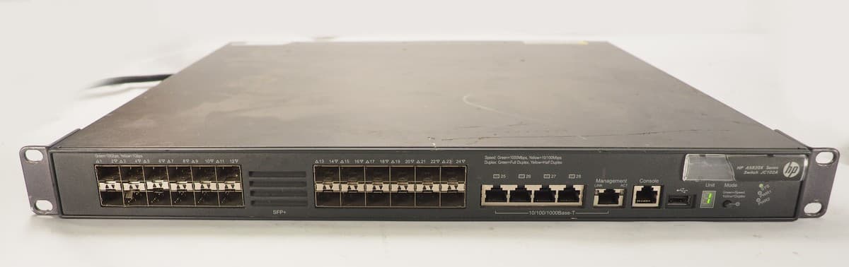 HP A5820X Series (JC102A) Switch L3 24 Puertos 10GbE SFP — imagen 2