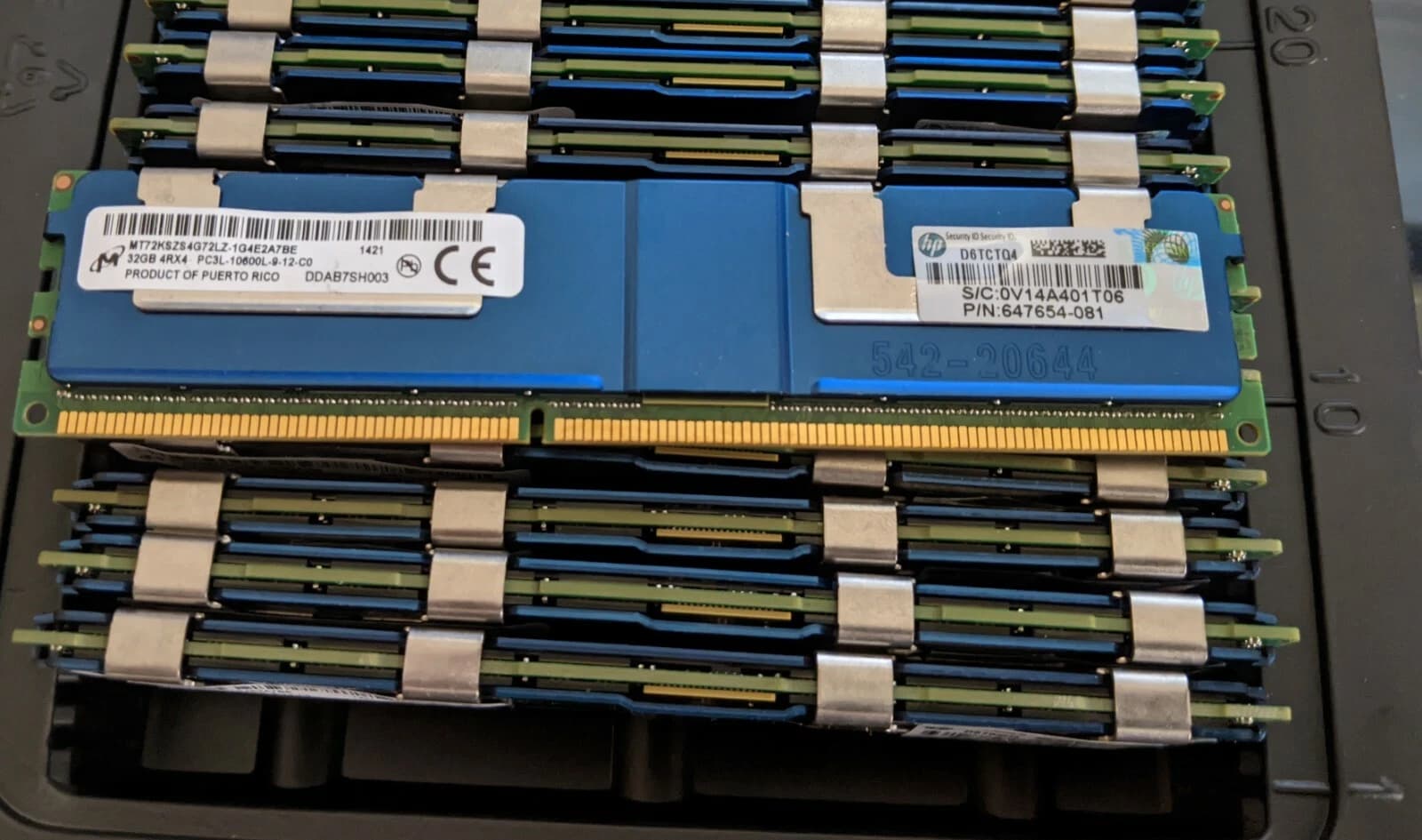 Memoria RAM Servidor Micron 32GB PC3L-10600L LRDIMM ECC (MT72KSZS4G72LZ) — imagen 2