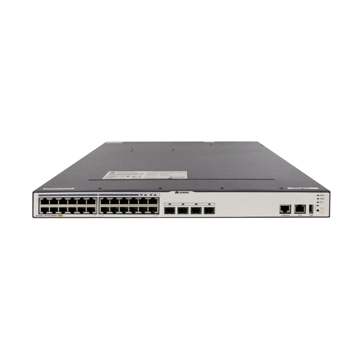 Switch Enterprise Huawei Quidway S5700-24TP-PWR-SI 24 Puertos Gigabit PoE+ L3 Usado — imagen 1
