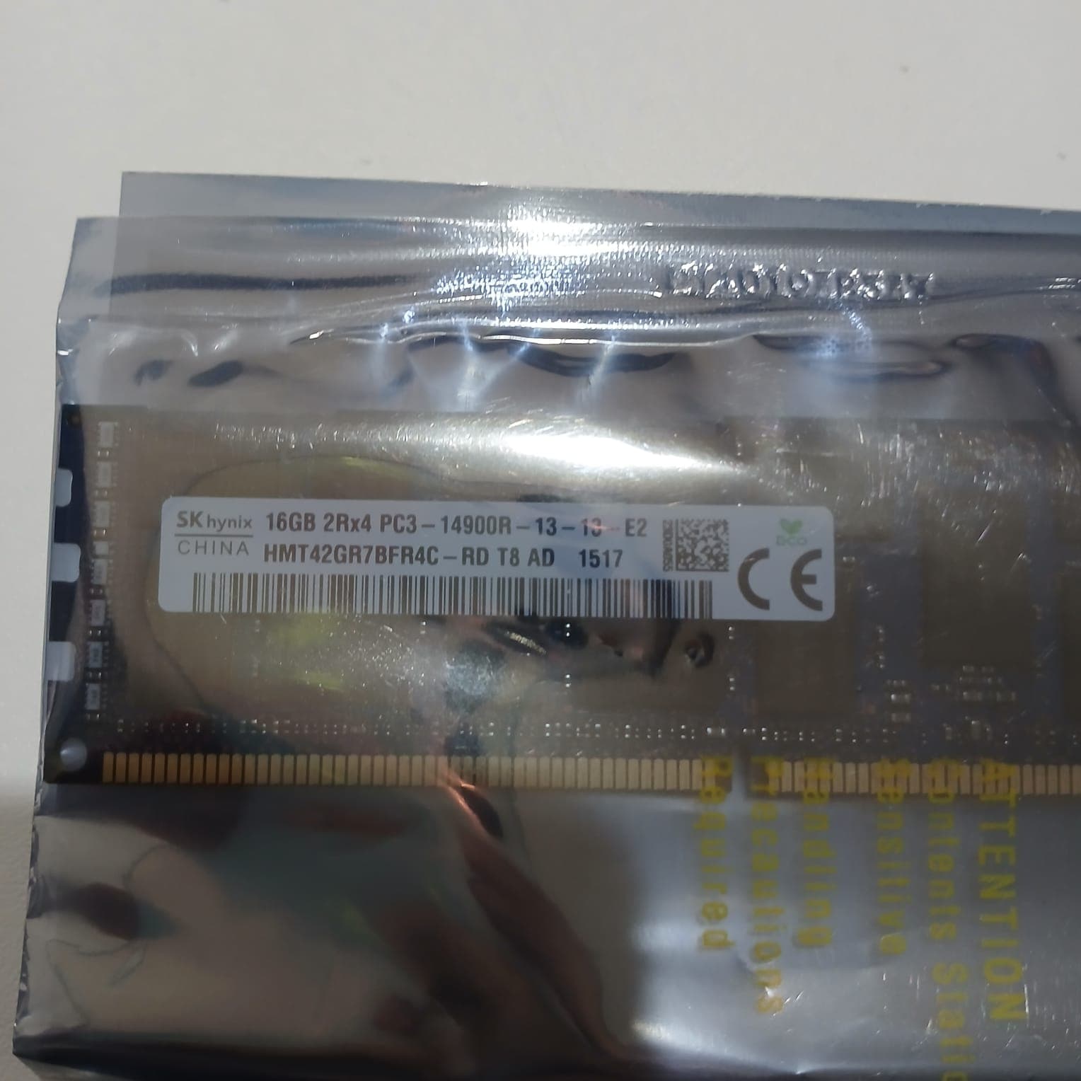 Memoria RAM Servidor SK Hynix 16GB DDR3 PC3-14900R ECC — imagen 2