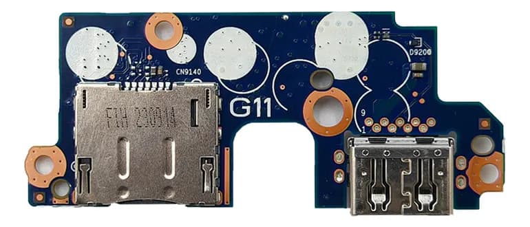 Tarjeta USB HP EliteBook 840 G9 G10 G11 Lector SD 6050A3499301 Original AUXILIAR — imagen 2