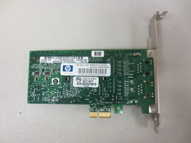 Tarjeta De Red Servidor HP NC110T 1Gbps PCIe (434903-001) - Seminuevo — imagen 3