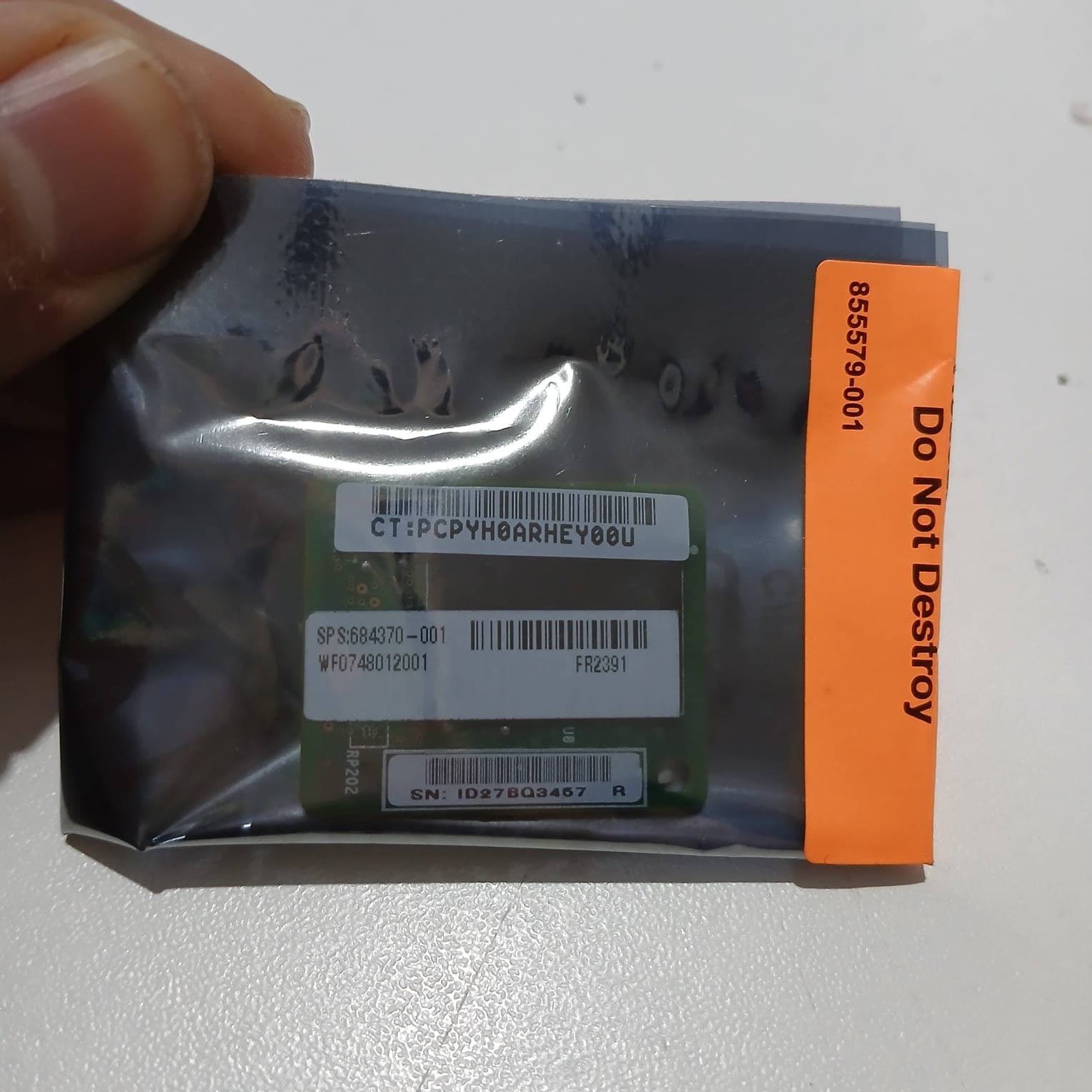 Módulo De Seguridad Hp Enterprise Tpm 855579-001 684370-001 Servidor Proliant - Nuevo — imagen 2