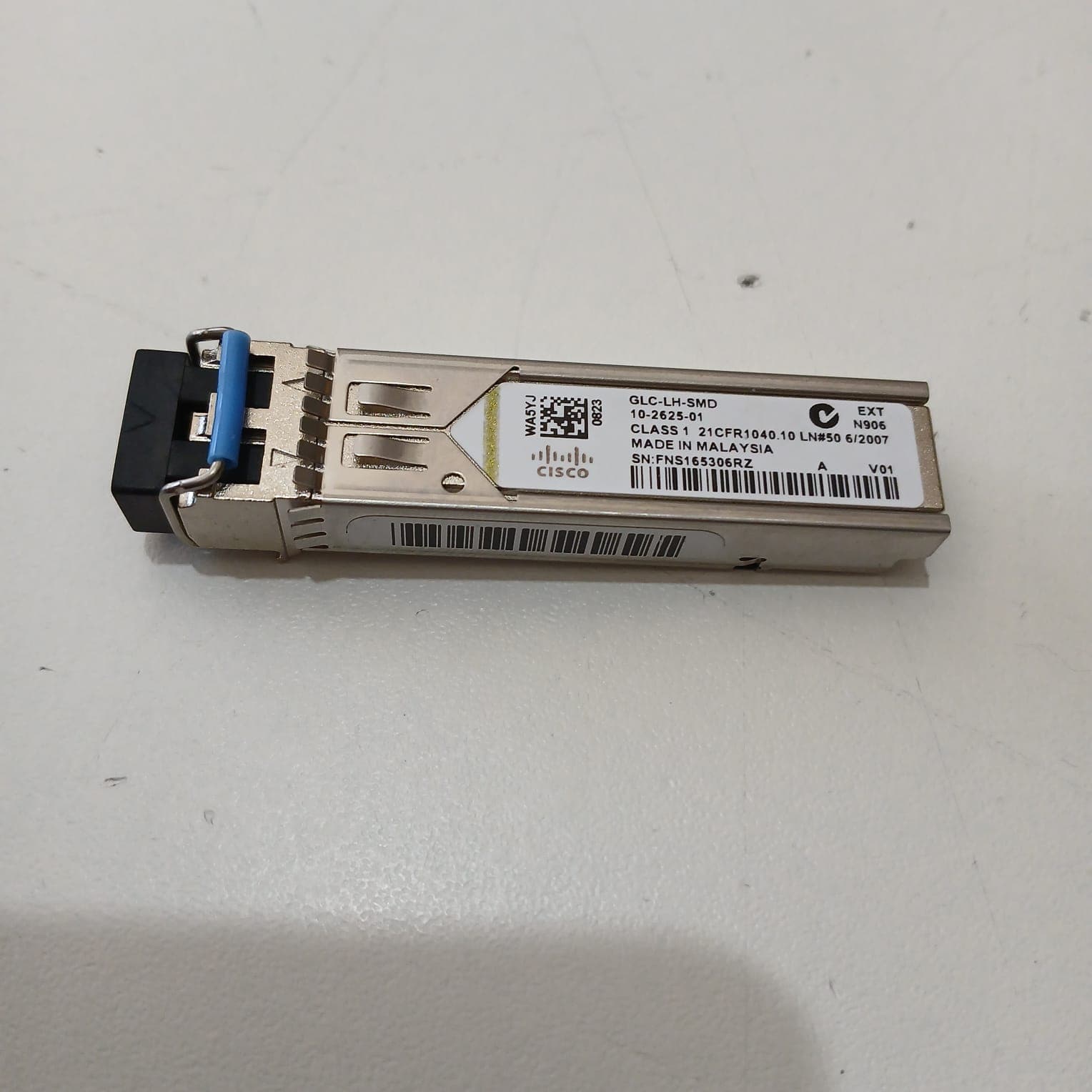 Módulo Transceptor Cisco GLC-LH-SMD SFP 1000BASE-LX/LH 1Gbps 1310nm - Usado
