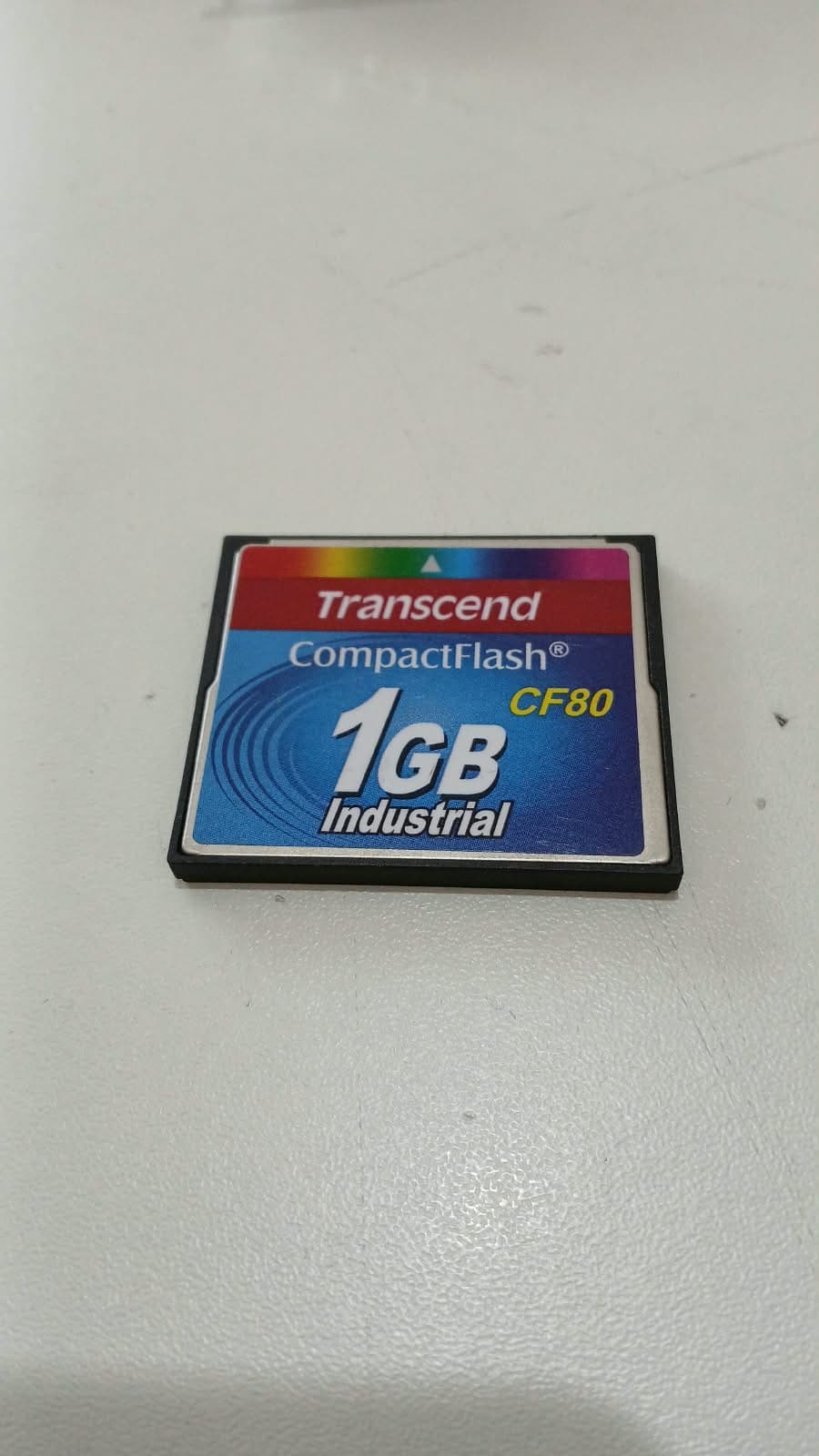 Tarjeta De Memoria Transcend Industrial CompactFlash CF80 1GB TS1GCF80