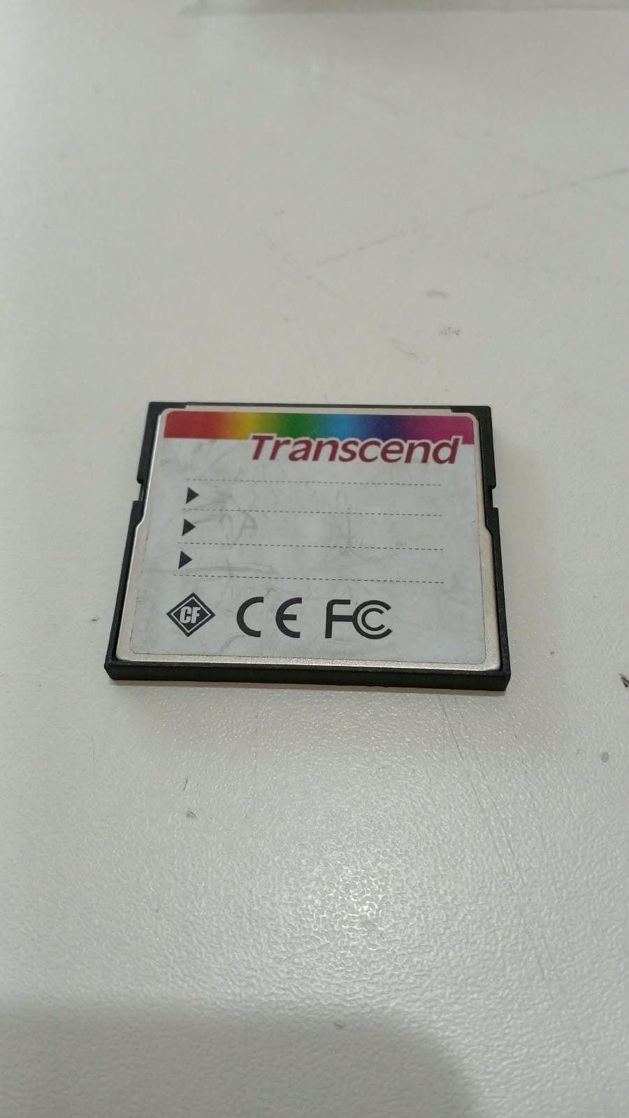 Tarjeta De Memoria Transcend Industrial CompactFlash CF80 1GB TS1GCF80 — imagen 3