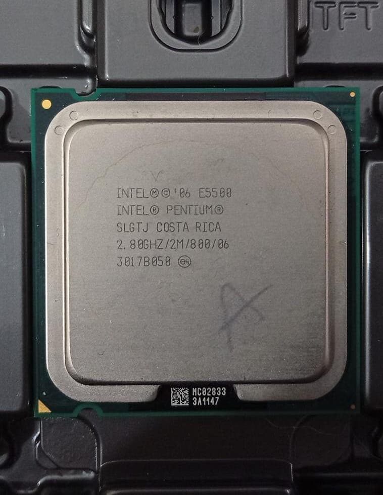 Procesador Intel Pentium E5500 SLGTJ 2.80GHz Dual Core Socket LGA775 - Usado — imagen 1