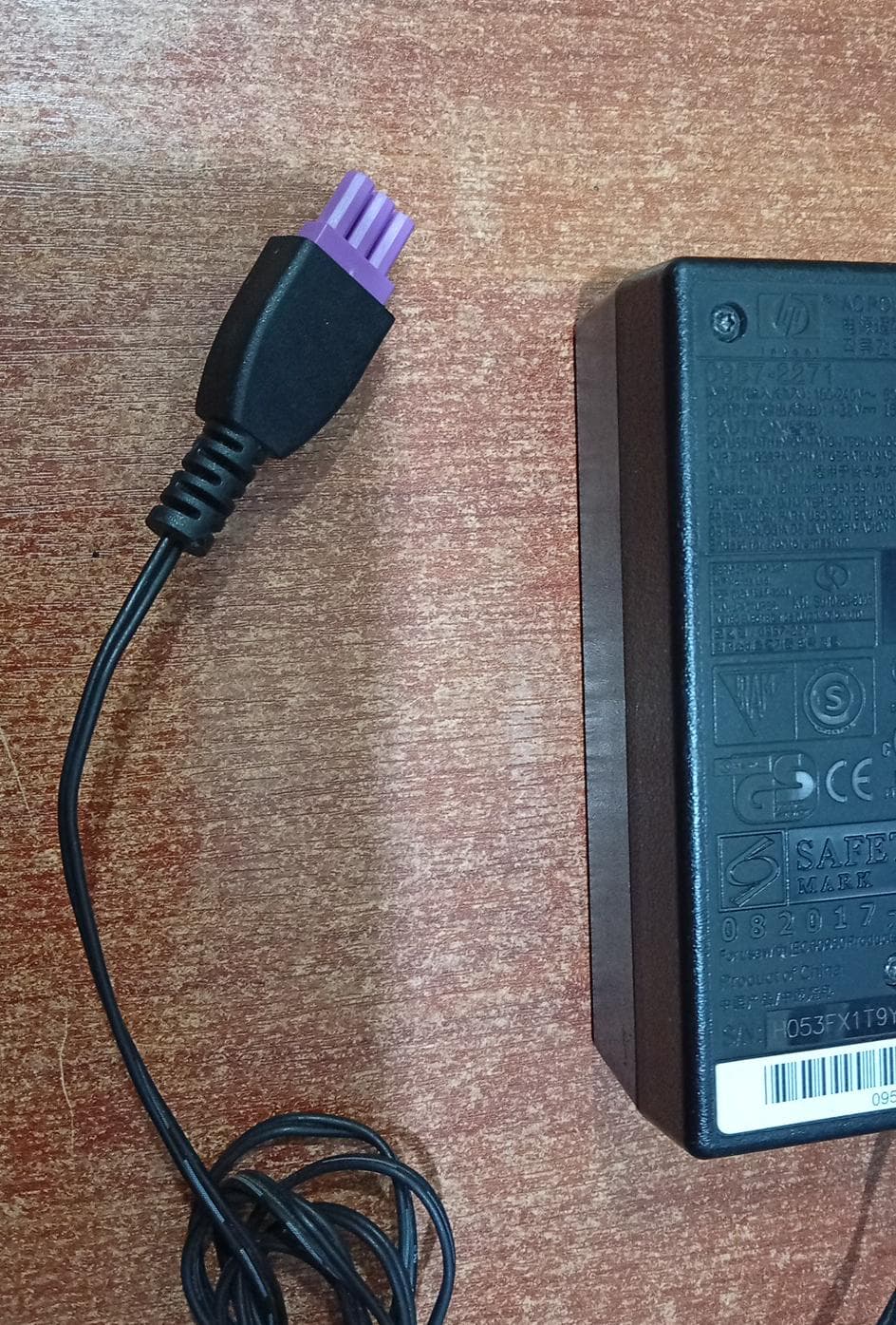 Adaptador de Corriente HP 0957-2271 32V 1.56A Punta Morada para Impresoras HP Usado — imagen 3