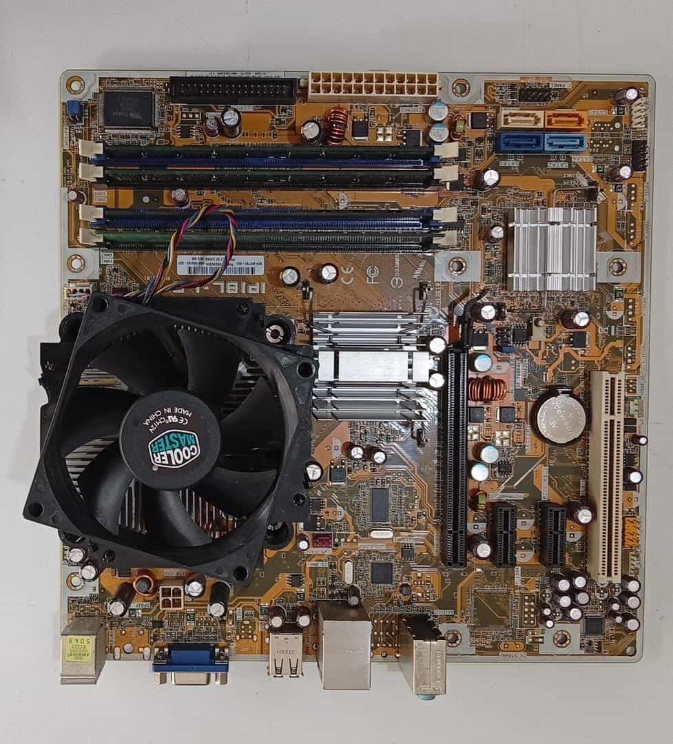 Placa madre HP IPIBL-LB + Intel Core 2 Duo E7500 2.93 GHz + 4GB RAM DDR2 + Cooler – Usada