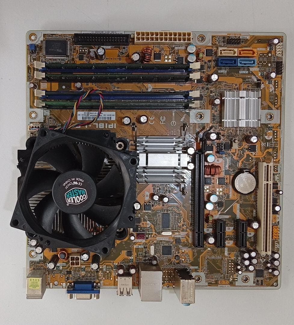 Placa madre HP IPIBL-LB + Intel Core 2 Duo E7500 2.93 GHz + 4GB RAM DDR2 + Cooler – Usada — imagen 1