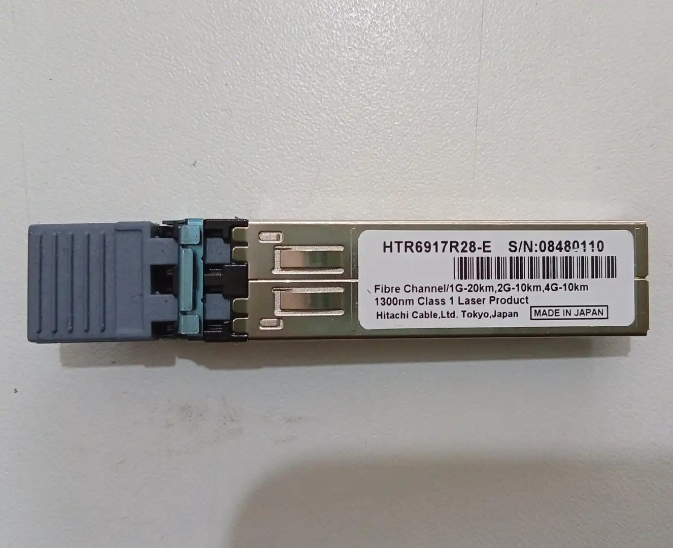 Transceptor HP Hitachi HTR6917R28-E SFP Fibre Channel 4Gb 1300nm 10km Long Wave XP24000 / Seminuevo