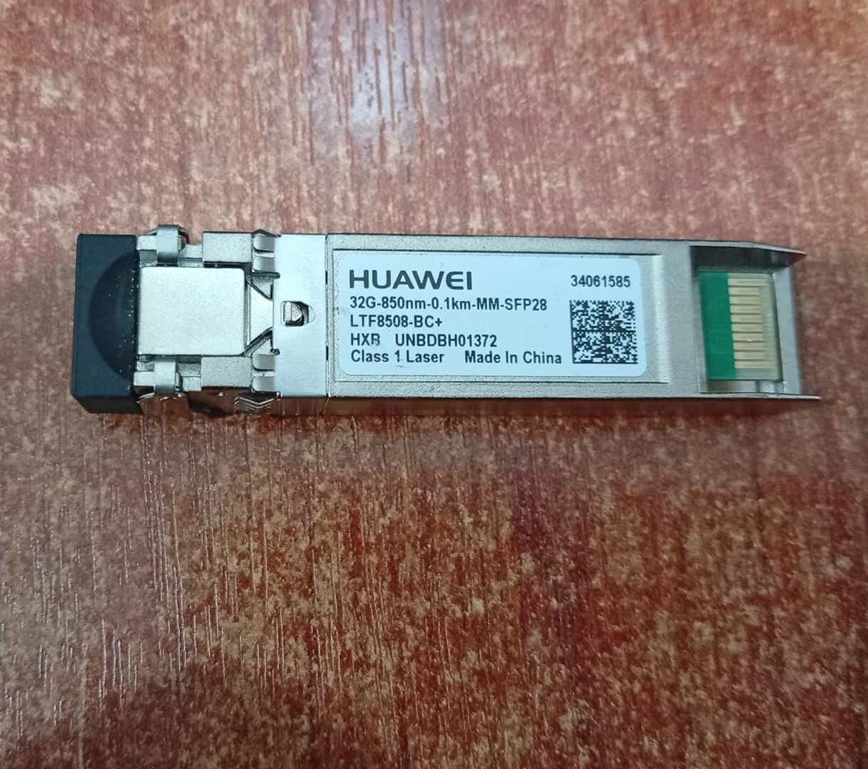Transceptor Óptico Huawei LTF8508-BC+ Fibre Channel SFP28 32G 850nm MMF 100m LC / Seminuevo