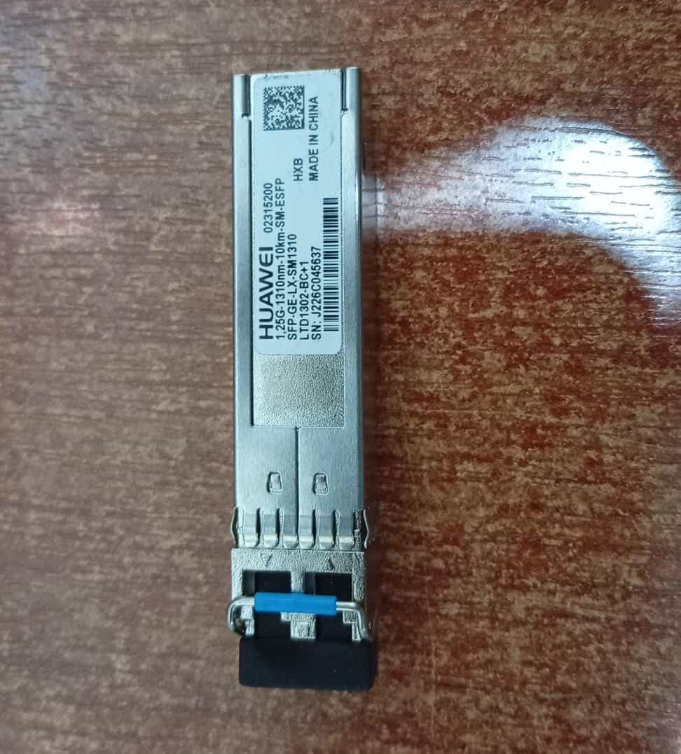 Transceptor Óptico Huawei LTD1302-BC+1 SFP-GE-LX-SM1310 1.25G 1310nm 10km SM eSFP / Seminuevo