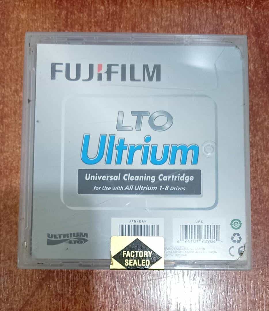 Fujifilm LTO Ultrium Universal Cleaning Cartridge (1-8 Drives) - Nuevo Sellado