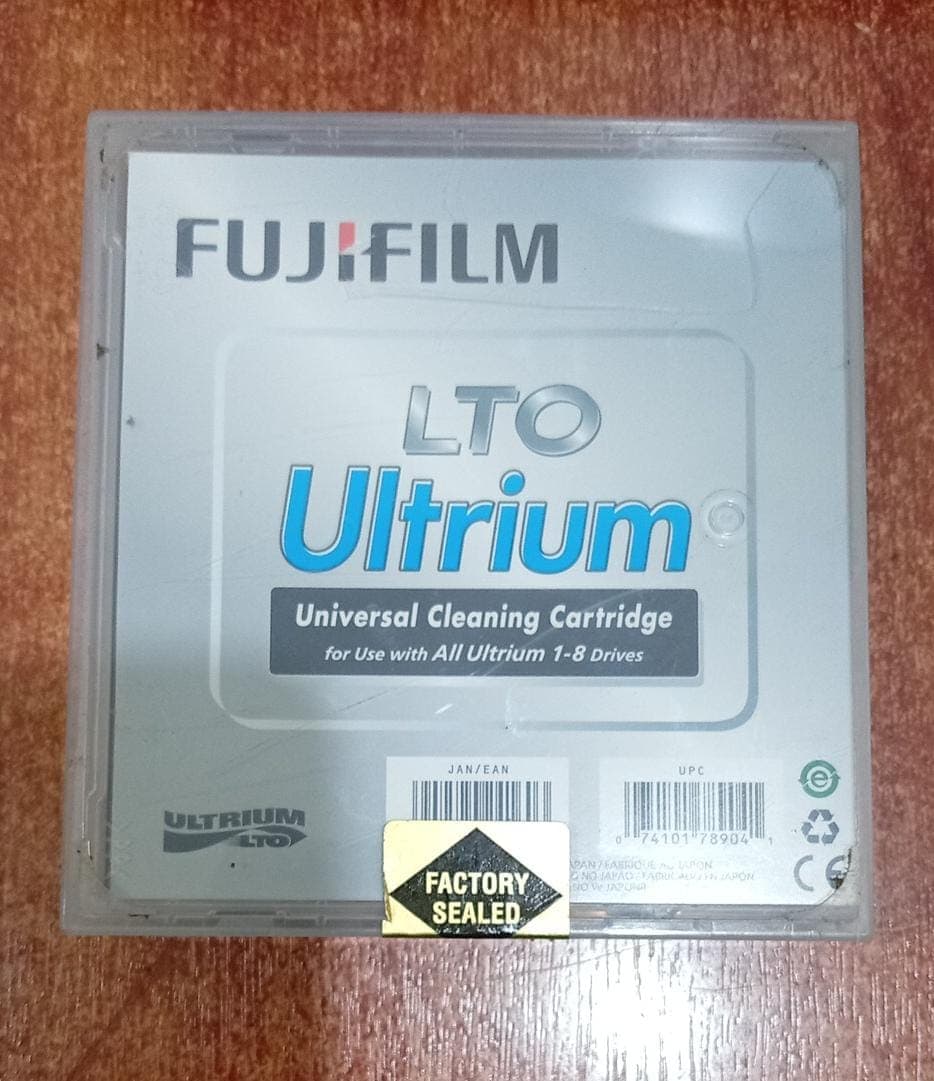 Fujifilm LTO Ultrium Universal Cleaning Cartridge (1-8 Drives) - Nuevo Sellado