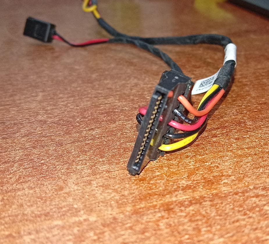 Cable SATA HDD / ODD Dell Inspiron 3252 3650 3470 3471 DP/N 0T27G4 - USADO — imagen 3