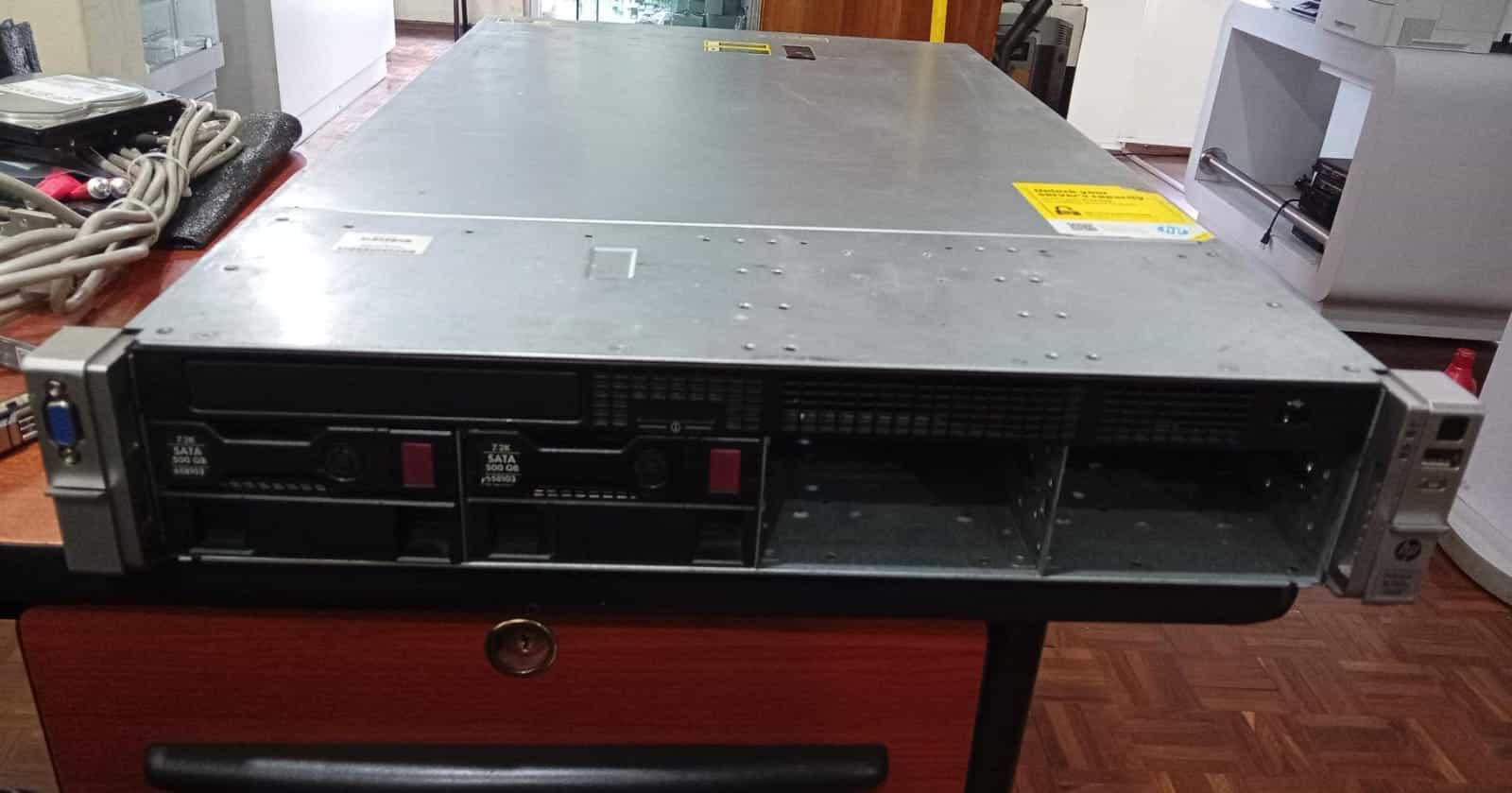 Servidor HP ProLiant DL385p Gen8 Rack 2U | 32GB RAM | 2x 360GB SAS | Doble CPU | Usado