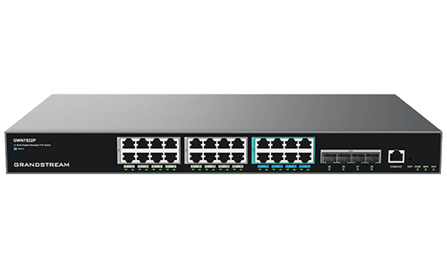 Switch 24 Puertos Gigabit PoE Grandstream Capa 3 GWN7822P — imagen 2