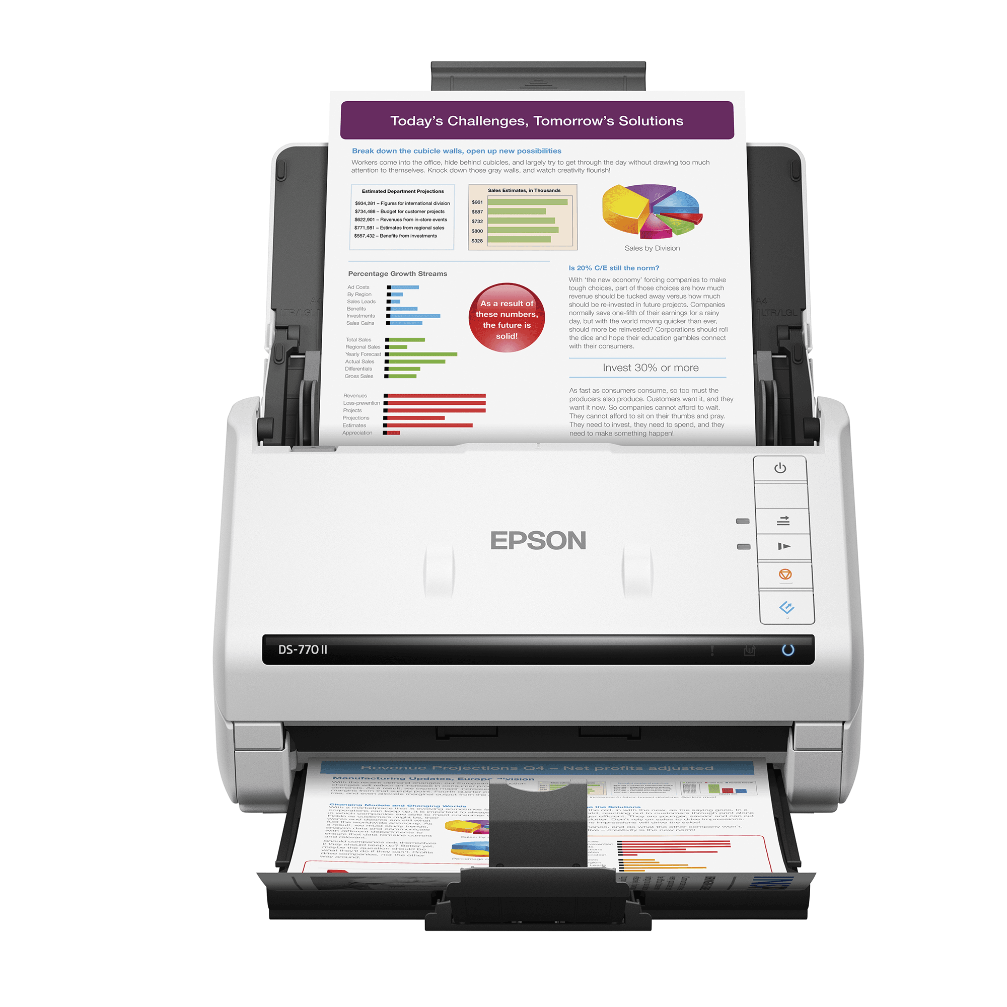 EPSON DS-770 II DOCUMENT SCANNER — imagen 1