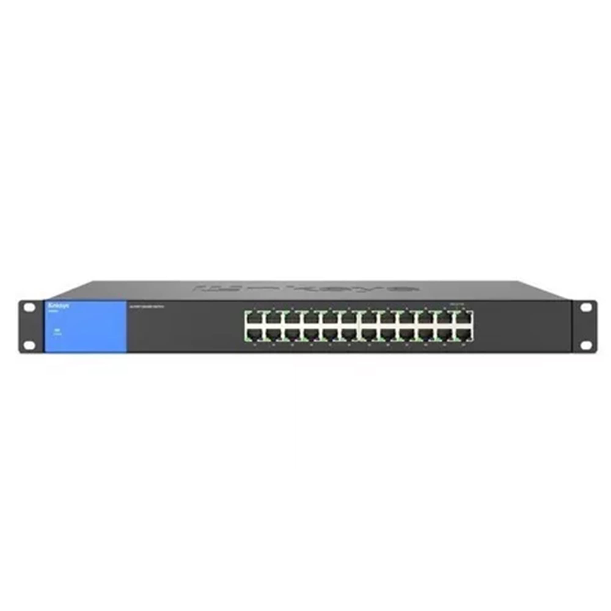 Linksys-Switch POE no administable 24-Port Gigabit /12 PUERTOS POE — imagen 1