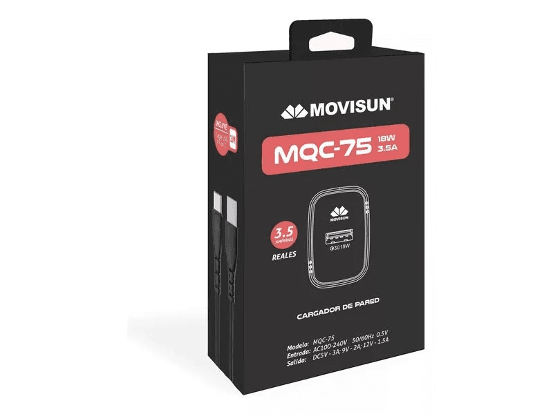 MOVISUN CARGADOR MQC 75 — imagen 1