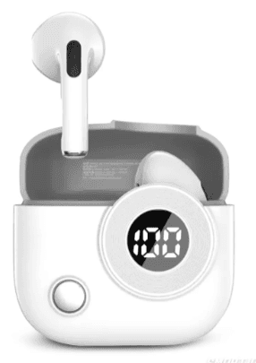 AUDIFONOS MOVISUN BLUETOOTH T5 LED BLANCO — imagen 1